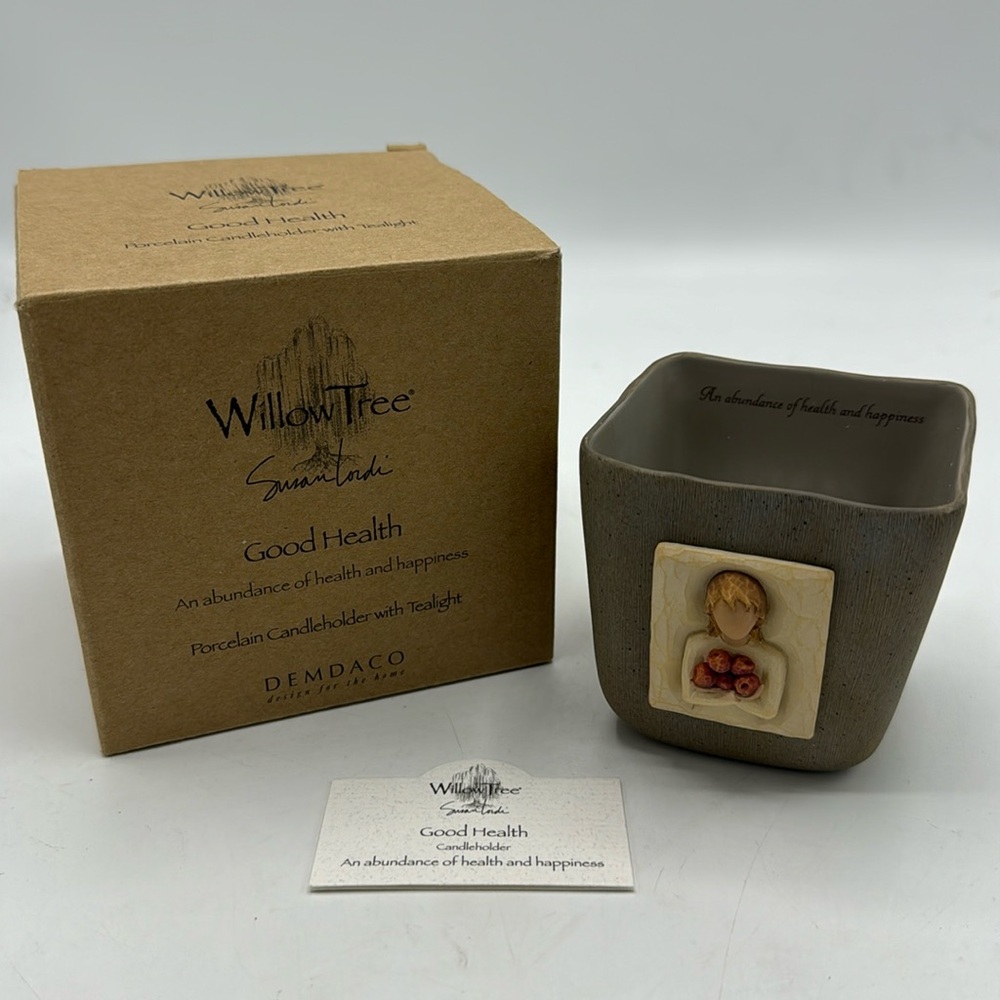 Good Health Willow Tree Candleholder with Tealight New in box